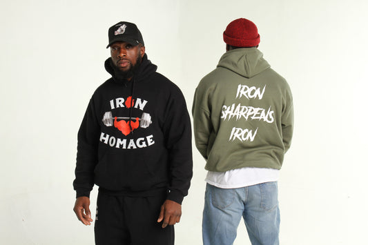 Branded Iron Homage Cotton Hoodies